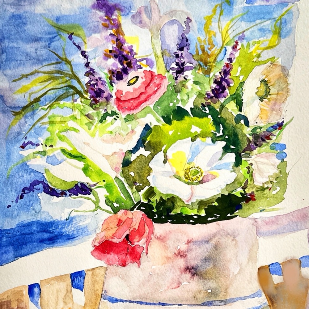 Original Watercolor Print in Home Decor